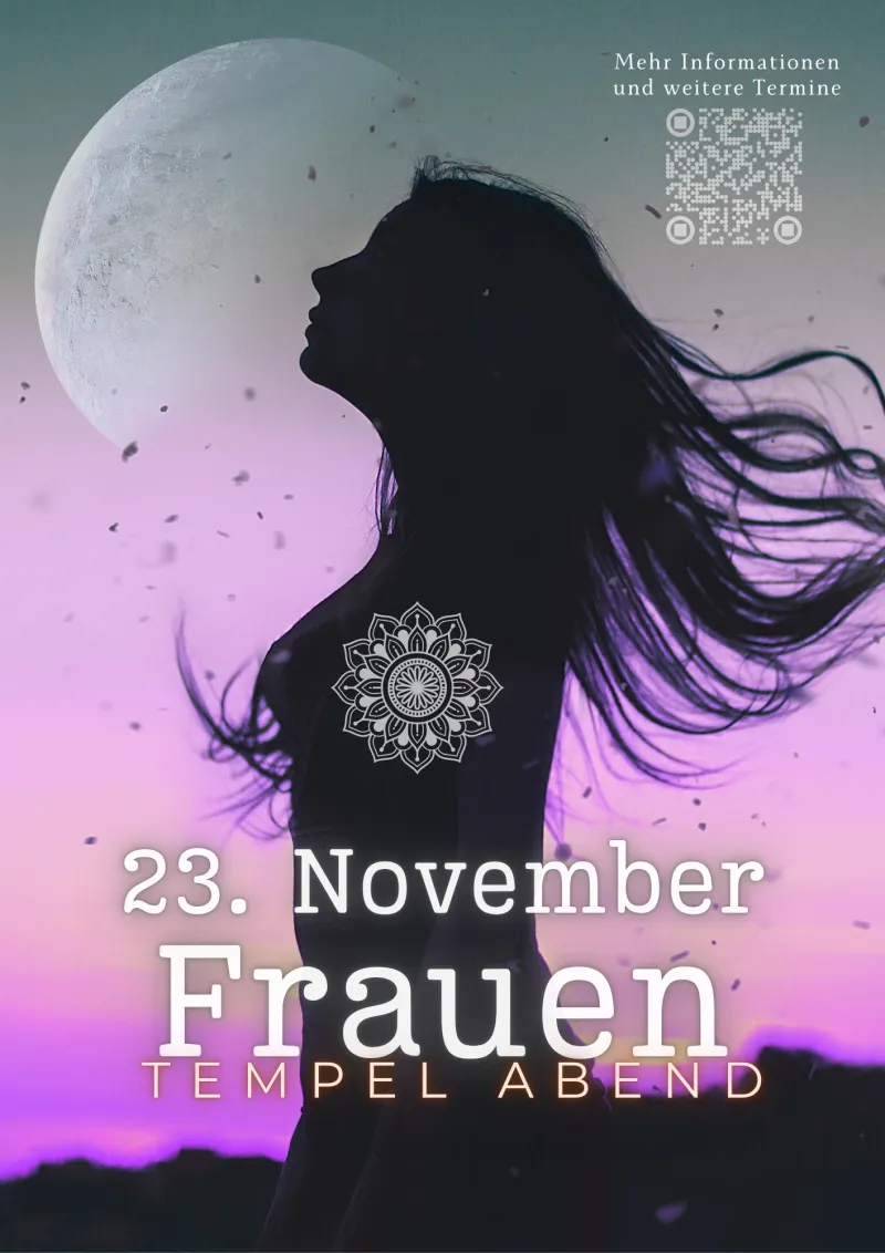 Frauen Tempel Abend in der Oberen Mühle Wertach