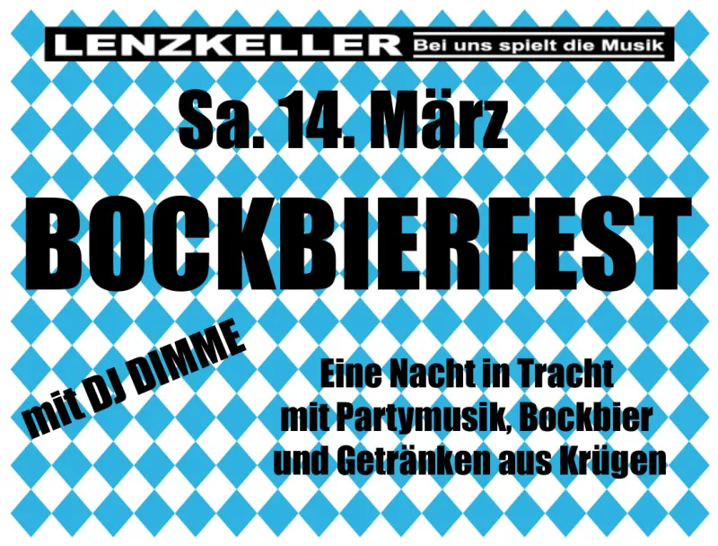 Bockbierfest im Lenzkeller Obergünzburg