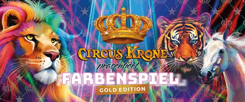 Circus Krone in Kaufbeuren: Farbenspiel – Gold Edition
