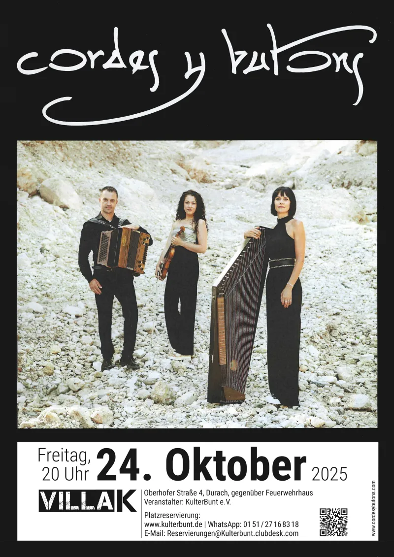 Cordes y Butons live in der Villa K Durach