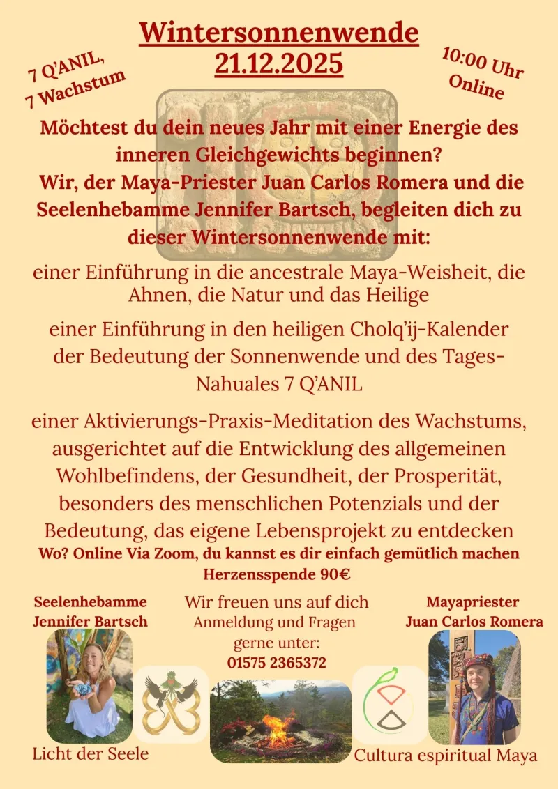 Neubeginn zur Wintersonnenwende (online)