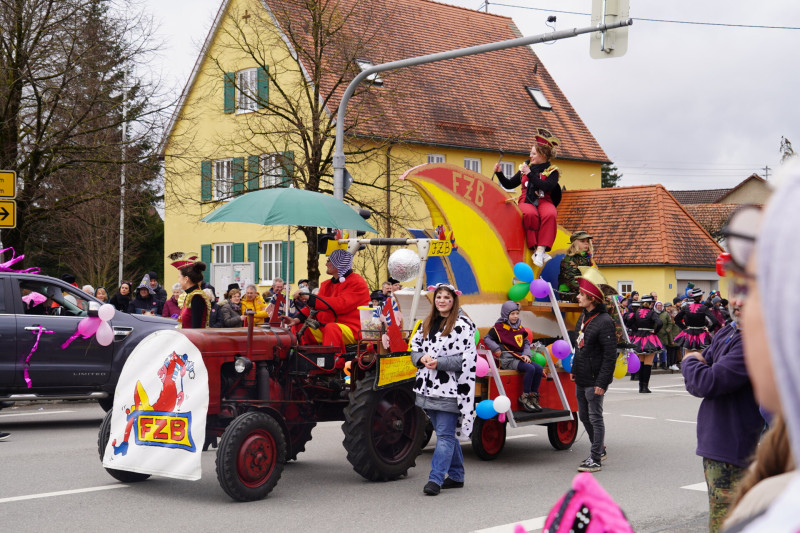 Fastnachtsumzug in Pforzen