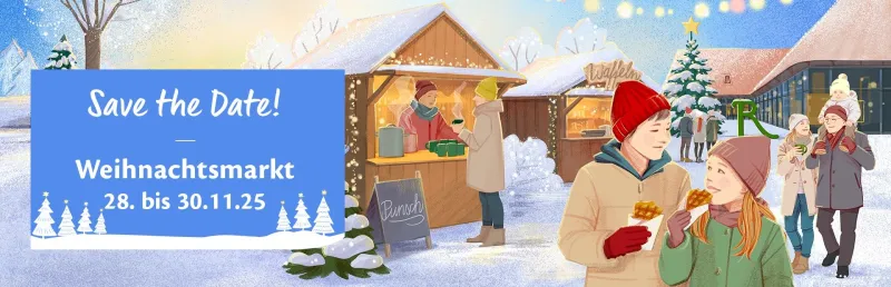 Weihnachtsmarkt in der Rapunzel Welt in Legau