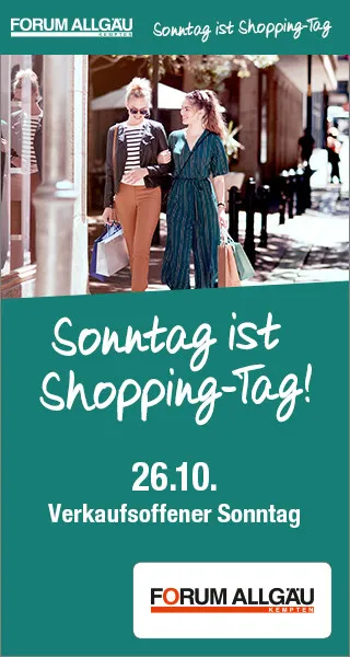 Verkaufsoffener Sonntag im Forum Allgäu Kempten