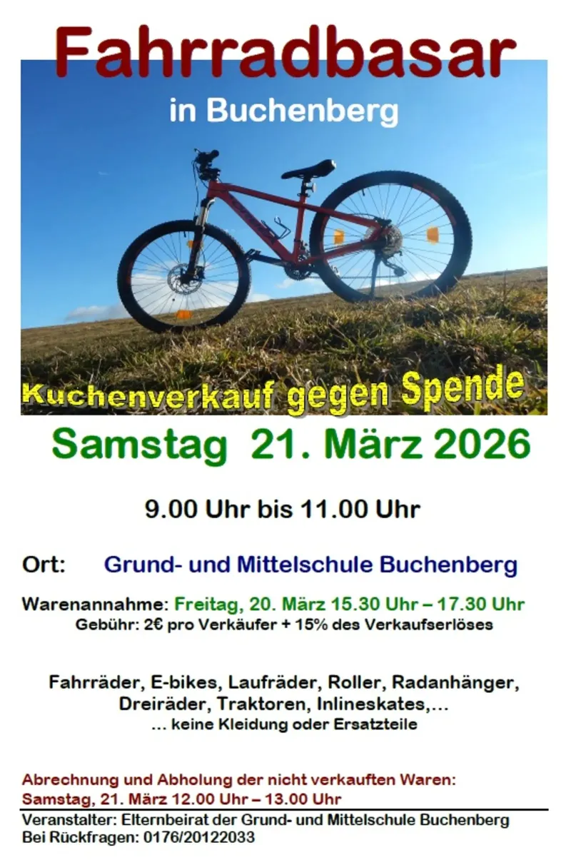 Fahrradbasar in Buchenberg