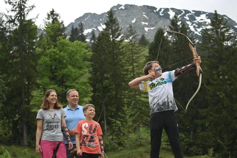 Bergindianer - Bogenschießen 3D-Parcours