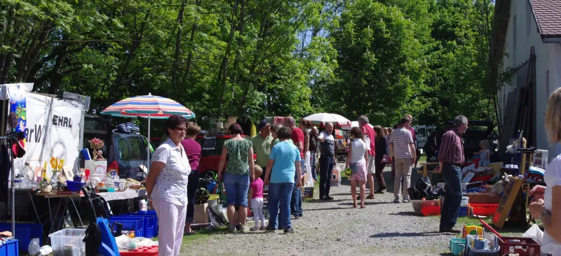 Flohmarkt in der Dampfsäg in Sontheim