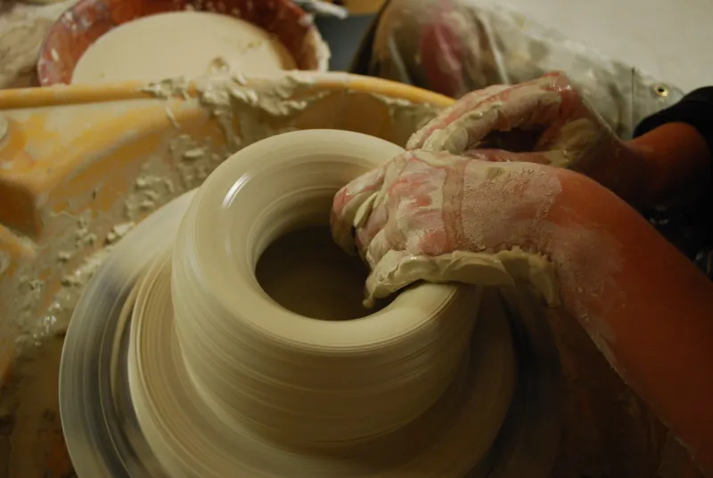 Schnupperkurs an der Drehscheibe im Kempodium