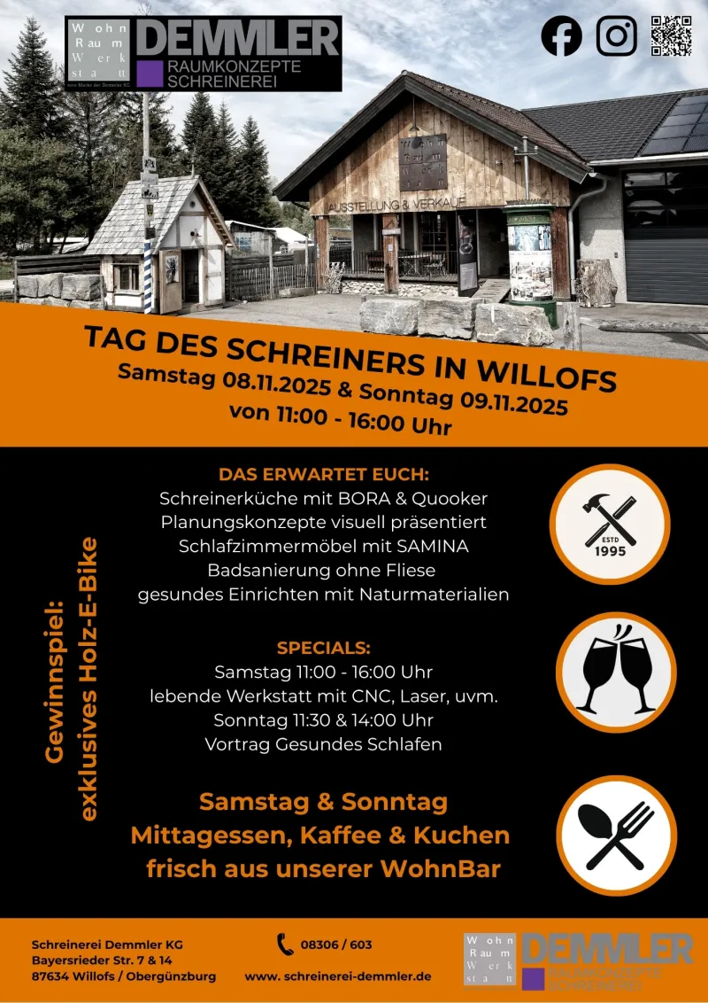 Tag des Schreiners in Willofs