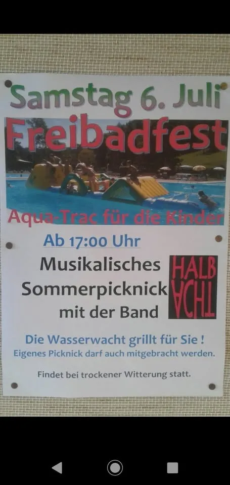 Freibadfest im Freibad Missen-Wilhams