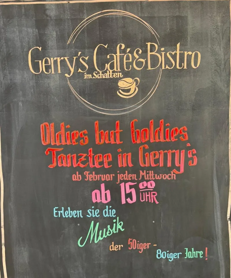 Tanztee im Gerry’s Café & Bistro in Isny