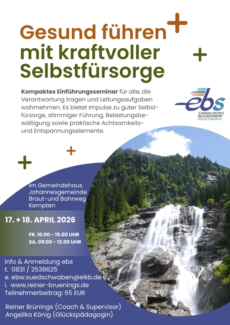 Gesund führen im Gemeindehaus Johanneskirche