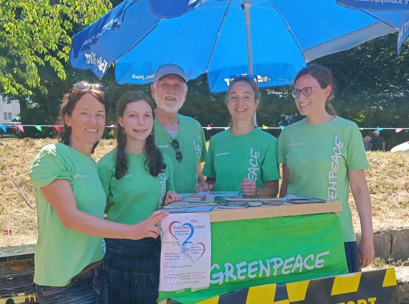 Was macht Greenpeace eigentlich? in Kempten