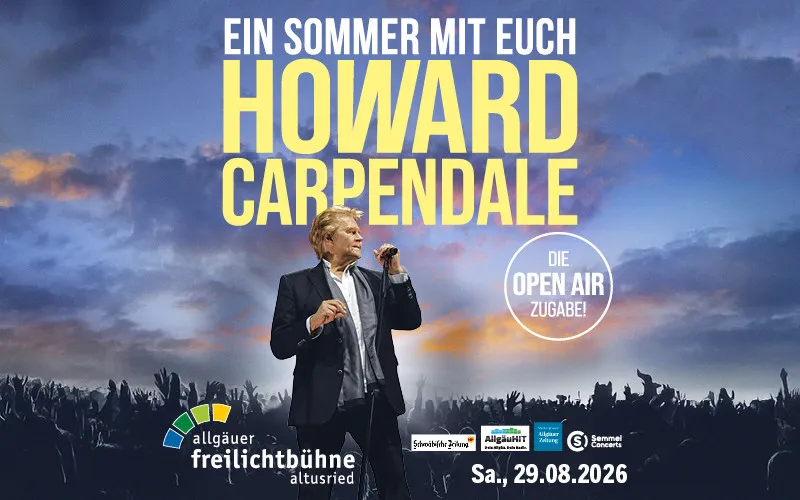 Howard Carpendale auf der Freilichtbühne Altusried