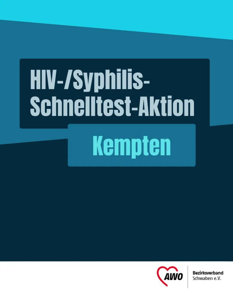 HIV- und Syphilis-Schnelltest bei der AWO Kempten