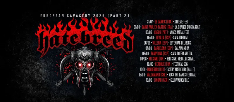 Hatebreed live im Club Vaudeville Lindau