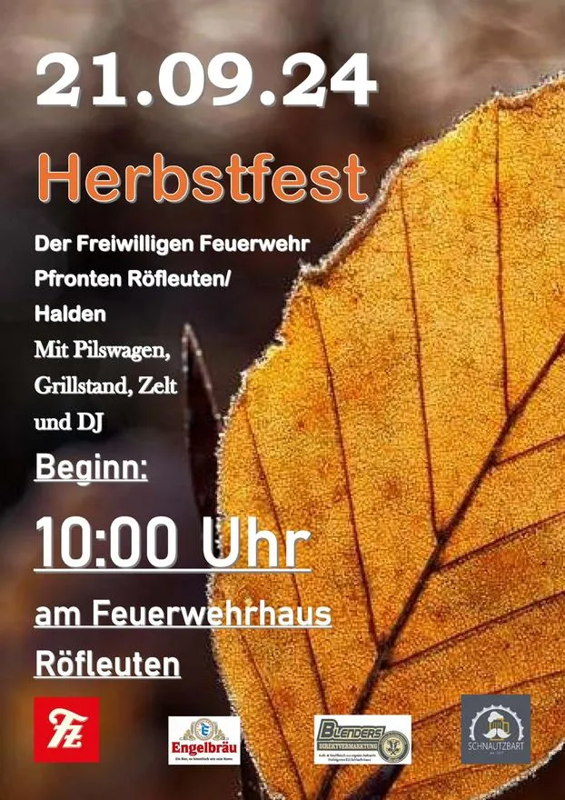 Herbstfest der Freiwilligen Feuerwehr Pfronten-Röfleuten