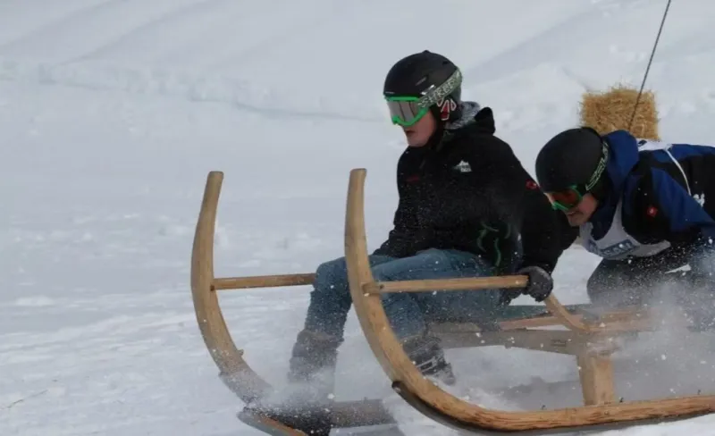Hornerrennen in Oberthannen bei Sulzberg