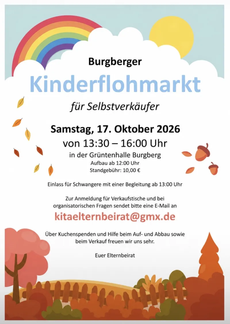 Kinderflohmarkt in der Grüntenhalle Burgberg