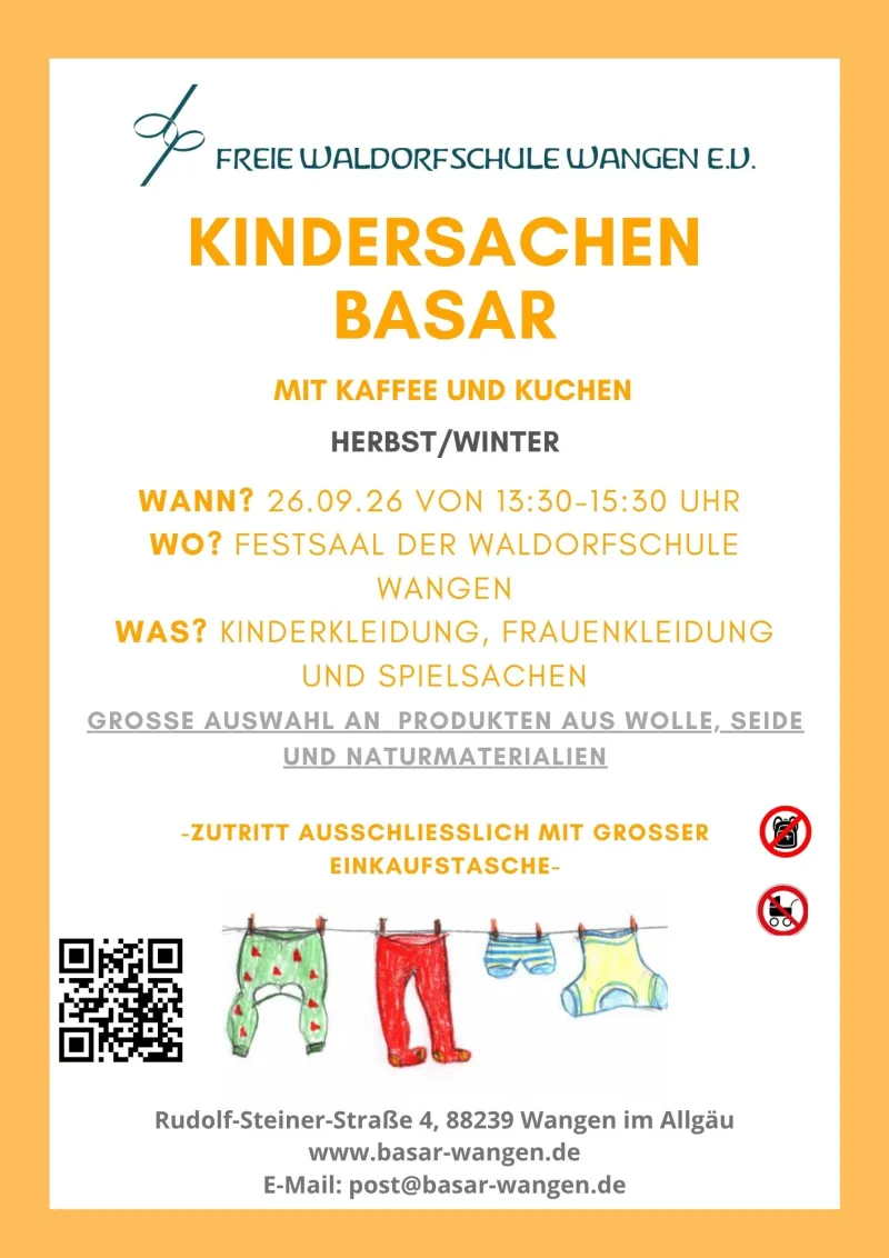 Kinder- und Frauenkleiderbasar in Wangen