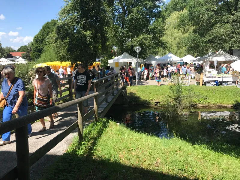 36. Töpfermarkt mit Kunsthandwerk im Kurpark Isny