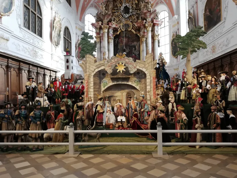 Krippenführung: Zur Krippe her kommet in Mindelheim