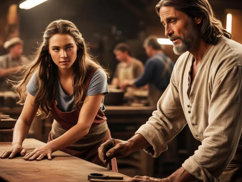 Jesus liebt mich im Kurpark Oberstaufen