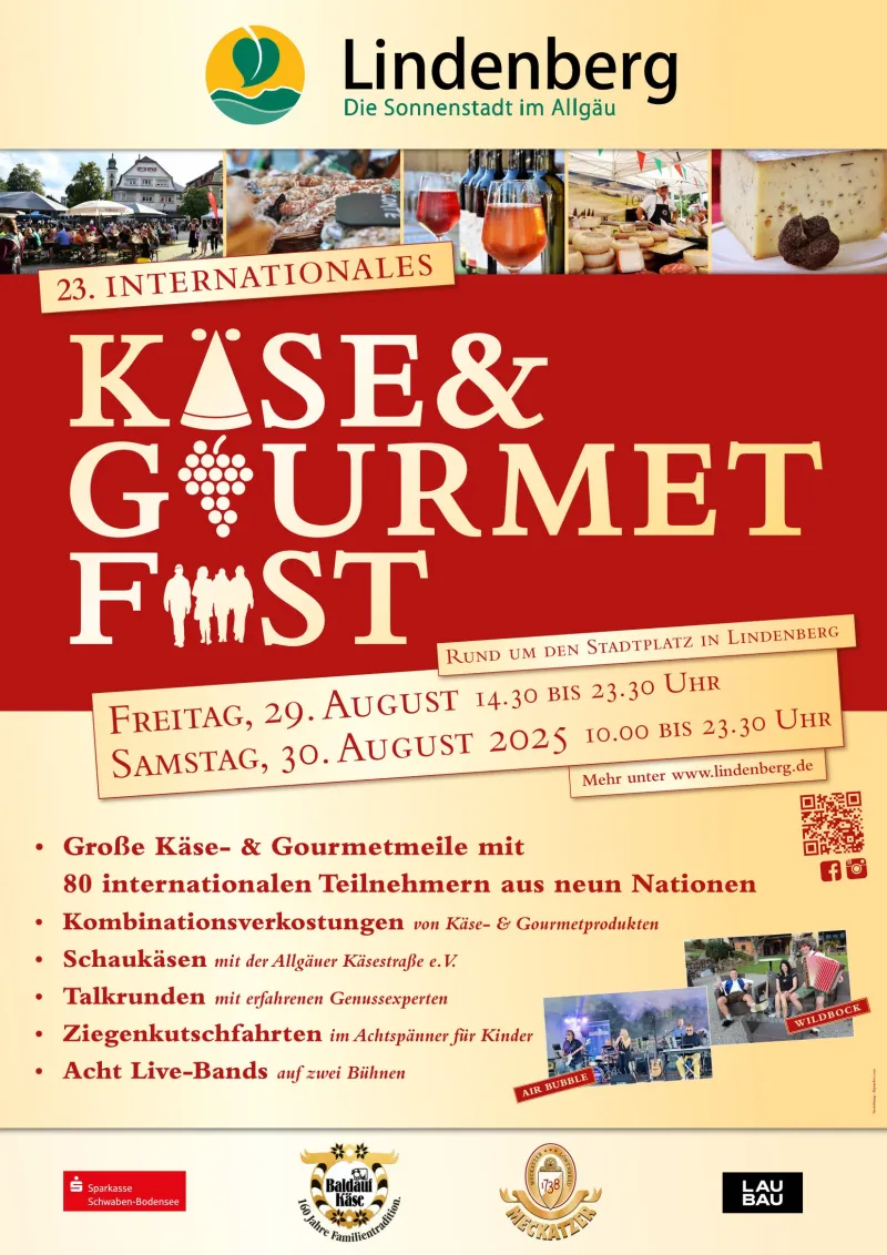 Käse- & Gourmetfest 2025 in Lindenberg