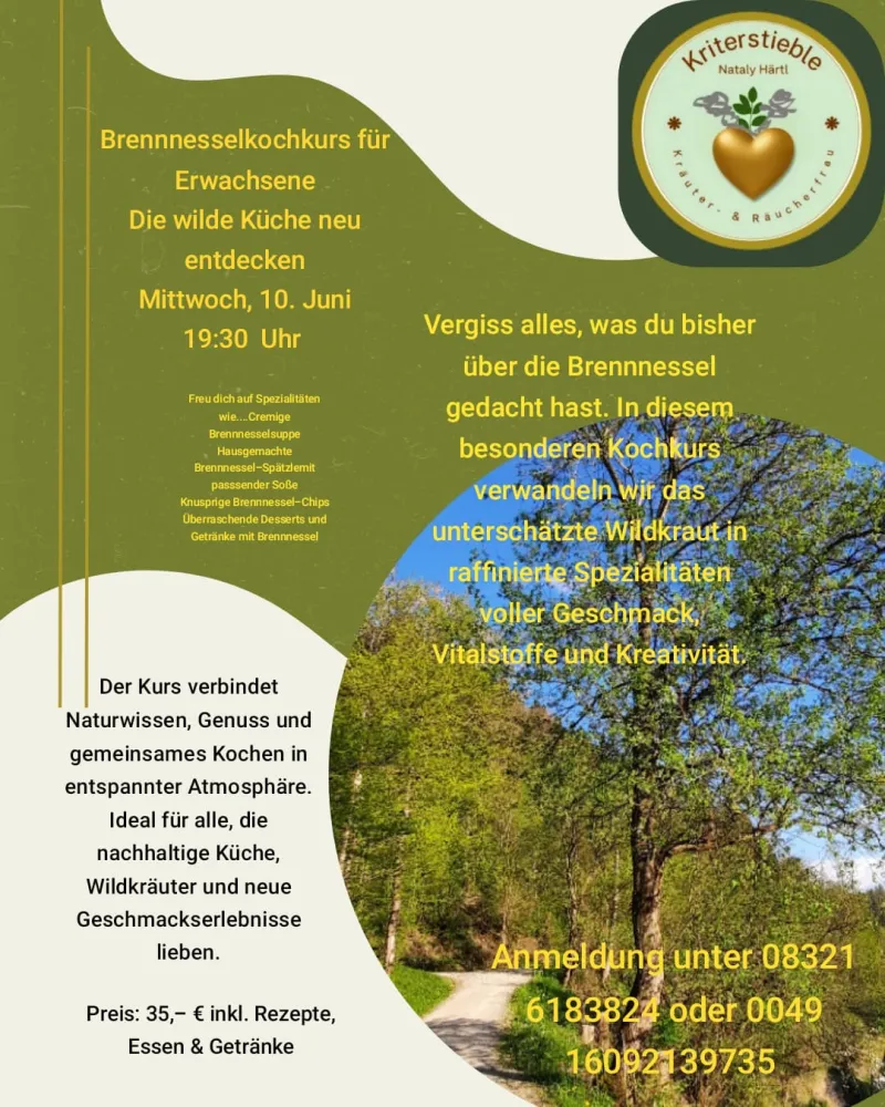 Brennnesselkochkurs in Sonthofen
