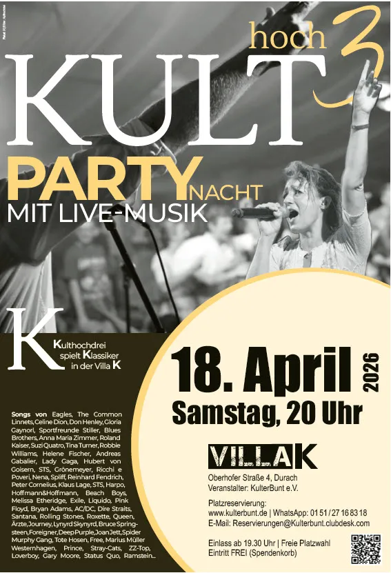 Kult Party Nacht in der Villa K Durach