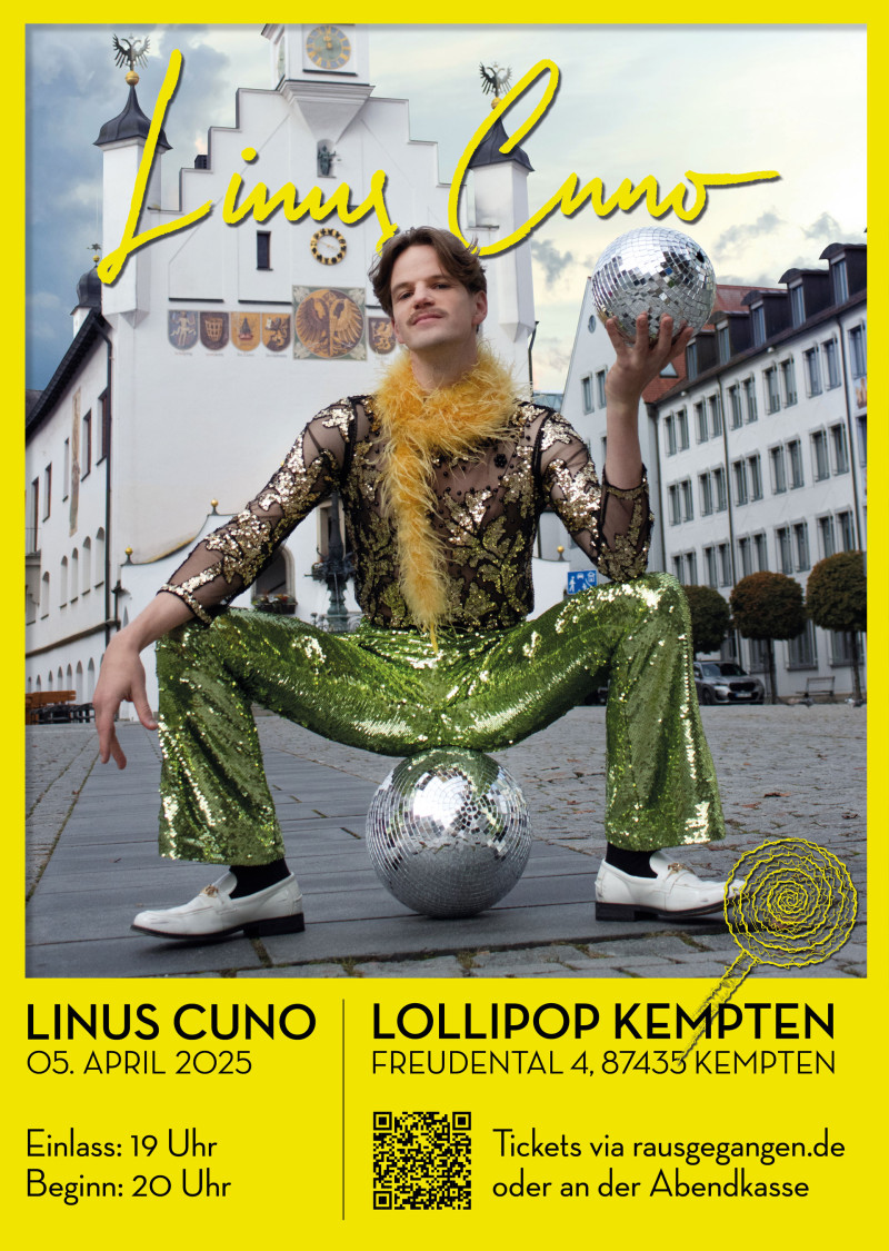 Linus Cuno live im Lollipop e.V. Kempten