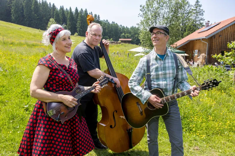 Lemonpepper Trio auf der Frommknechts Alpe