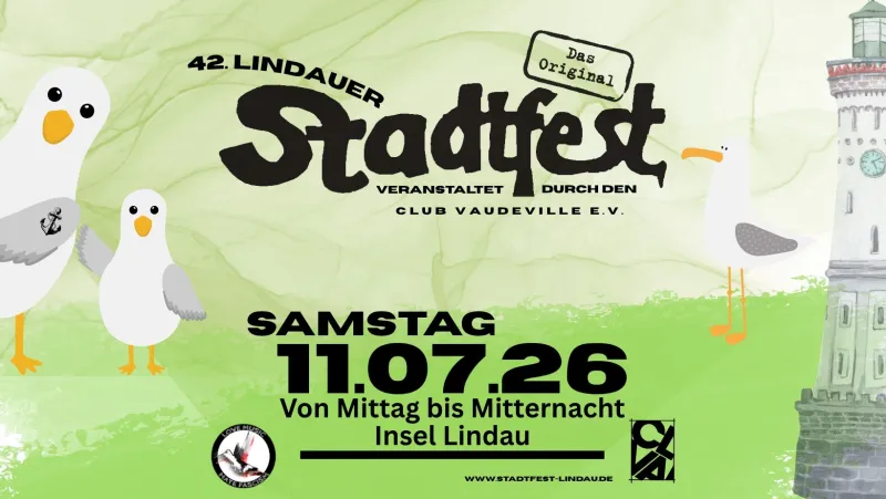 Lindauer Stadtfest auf der Insel Lindau