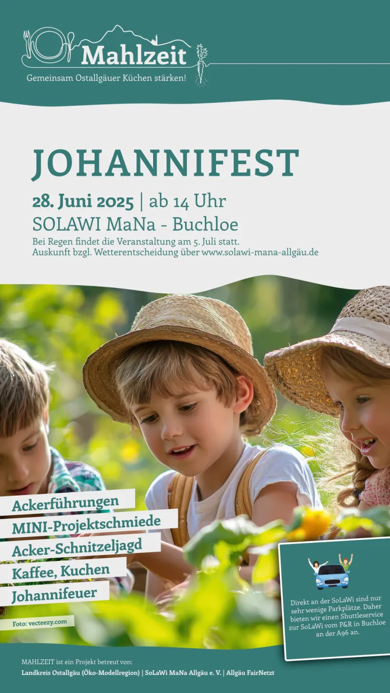 Johannifest bei der SoLaWi MaNa in Buchloe