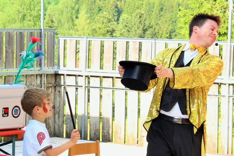 Zauberer Magic Martin im Feriendorf Reichenbach