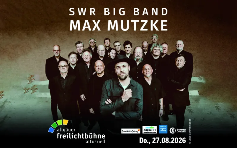 Max Mutzke & SWR Big Band in Altusried