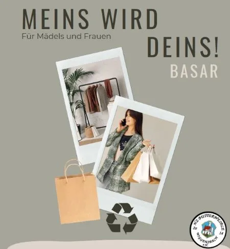 Meins wird deins! Mädelsbasar in Wiggensbach