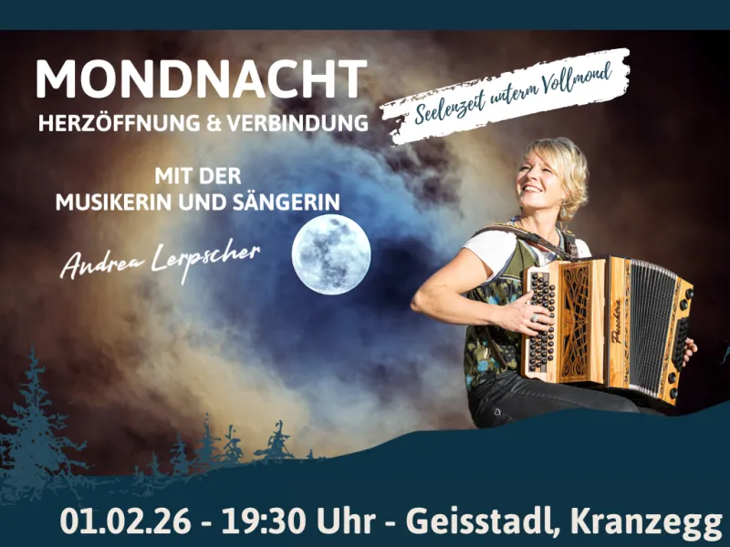 Mondnacht - Seelenzeit unterm Vollmond in Kranzegg