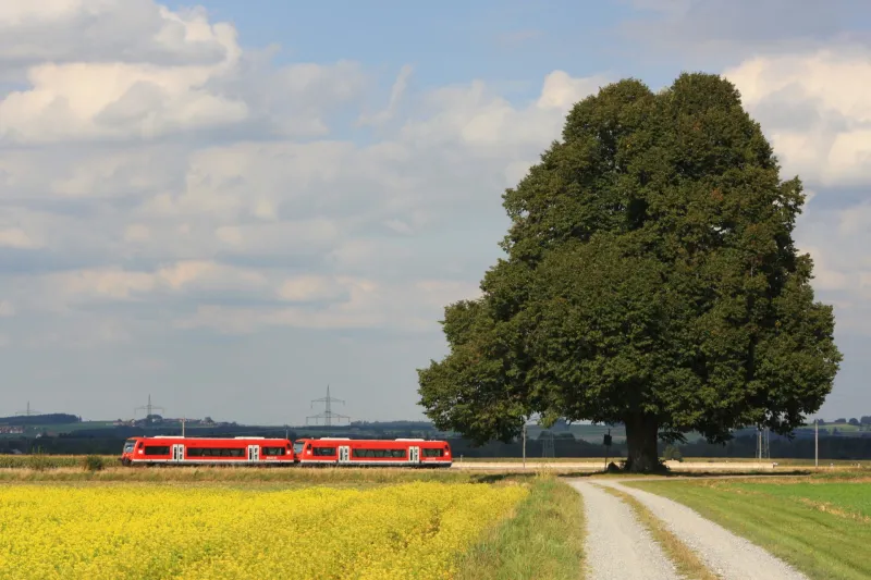 Moorbahn zwischen Aulendorf und Bad Wurzach