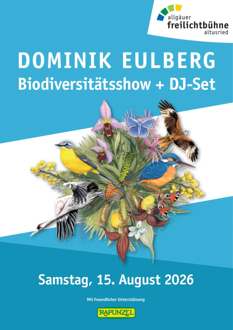 Dominik Eulberg auf der Freilichtbühne Altusried
