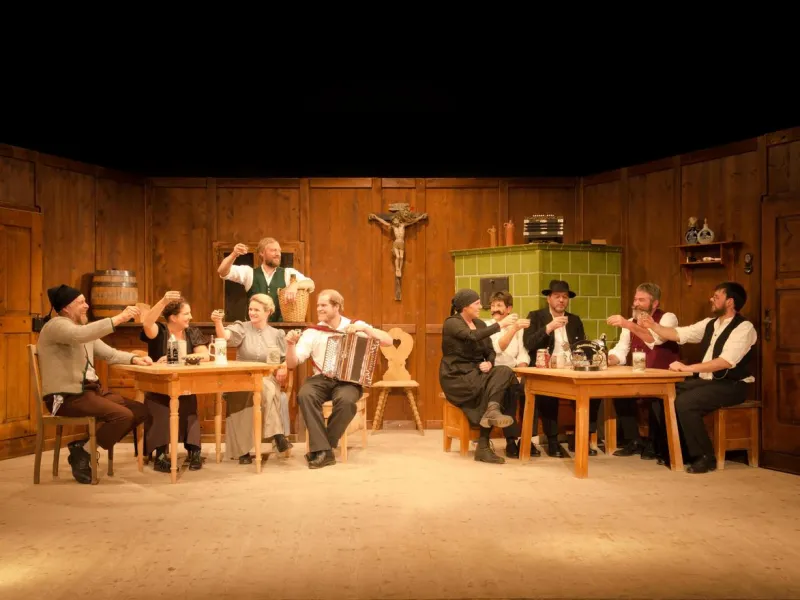 Mundarttheater "A schiene Bescherung" in Ofterschwang