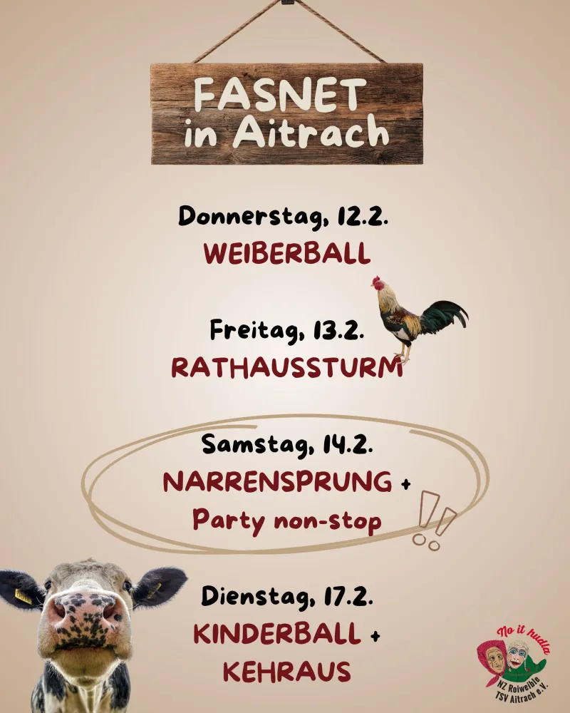 Fasnet in Aitrach