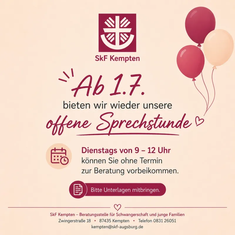 Offene Schwangerenberatung in Kempten