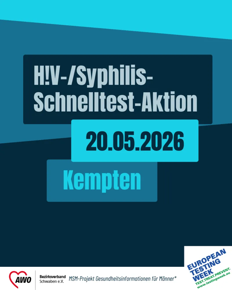 HIV- & HIV-Syphilis-Schnelltest in Kempten