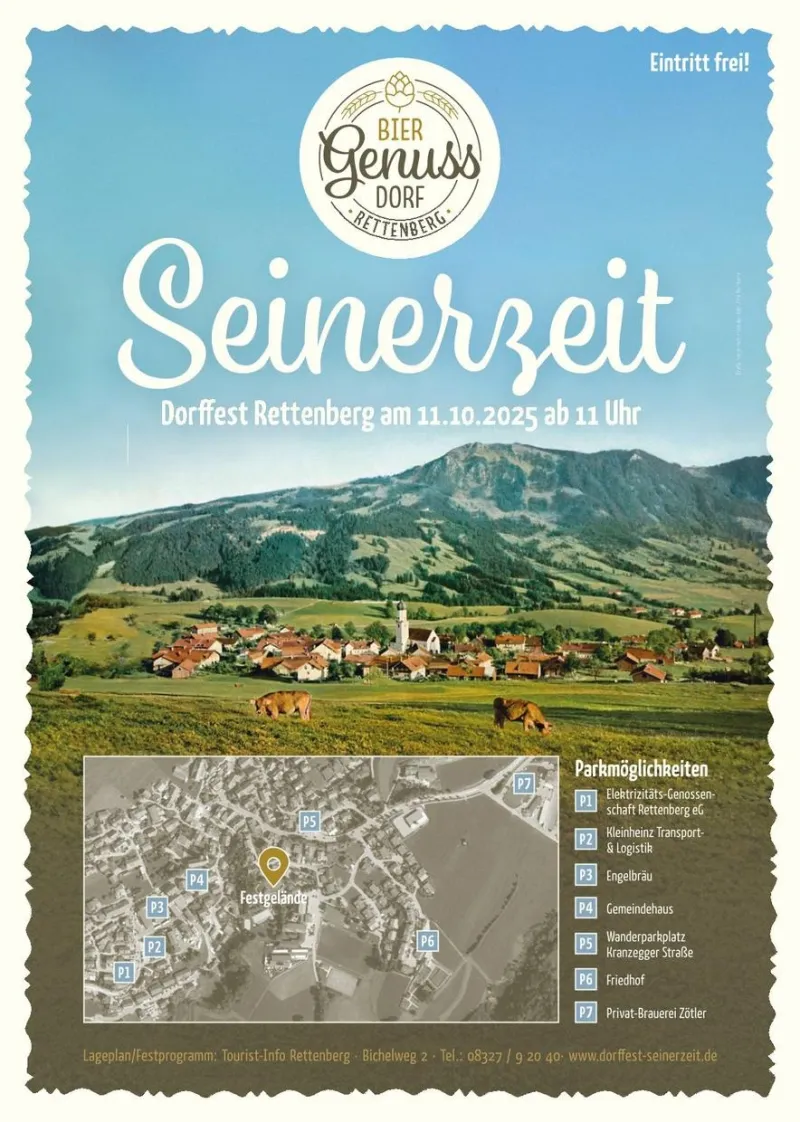 Dorffest „Seinerzeit“ – gelebte Geschichte in Rettenberg