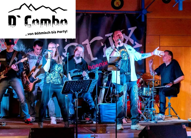 Blasmusik meets Rock auf dem Marktplatz in Bad Grönenbach