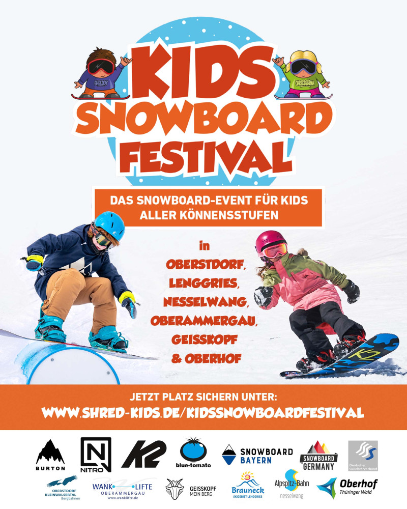 Kids Snowboard Festival am Nebelhorn in Oberstdorf