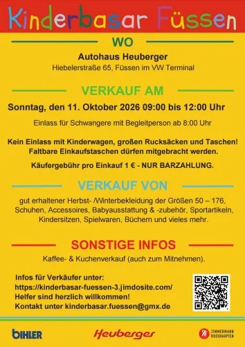 Kinderbasar in Füssen
