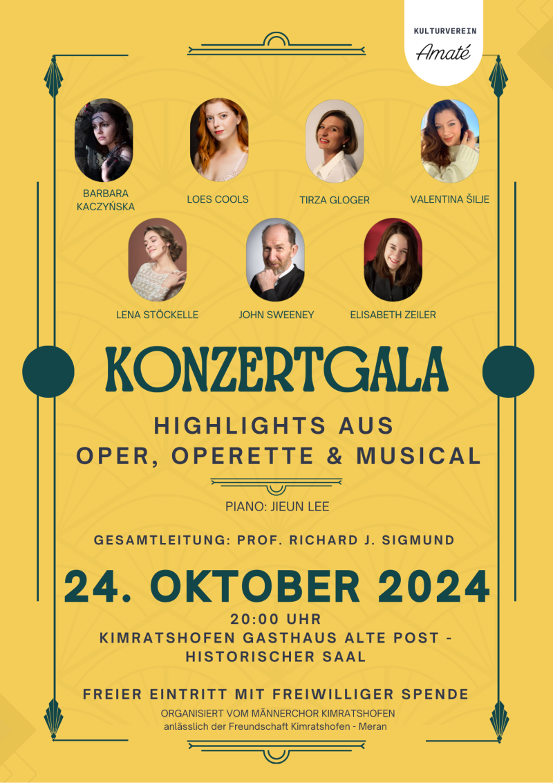 Konzertgala: Highlights aus Oper, Operette und Musical in Kimratshofen