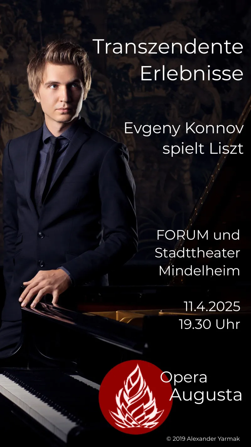 Evgeny Konnov spielt Liszt im Forum Mindelheim
